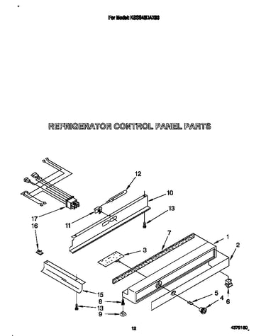 Refrigerator control panel
