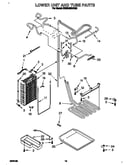 Lower unit and tube
