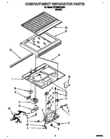 Compartment separator