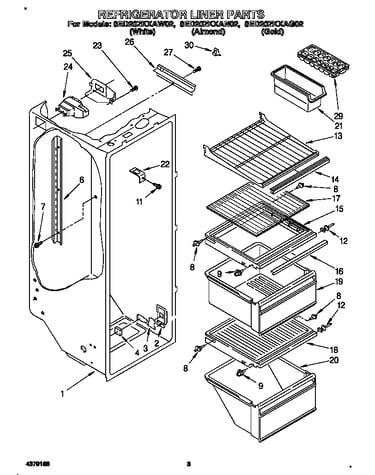 Refrigerator liner