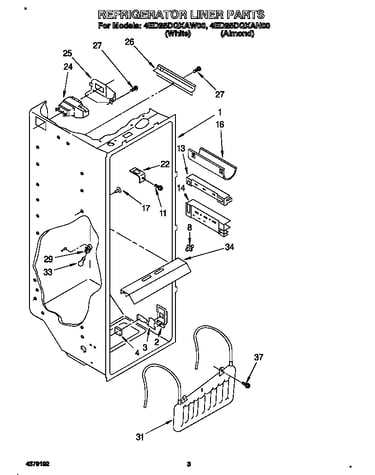 Refrigerator liner