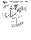 Frame and console