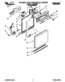 Frame and console