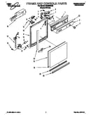 Frame and console