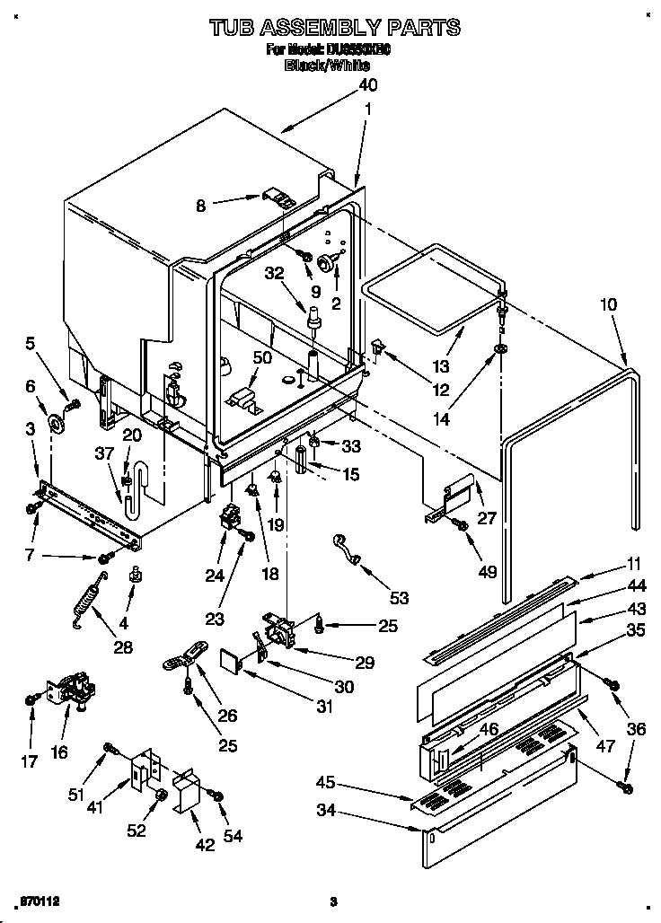 Tub assembly