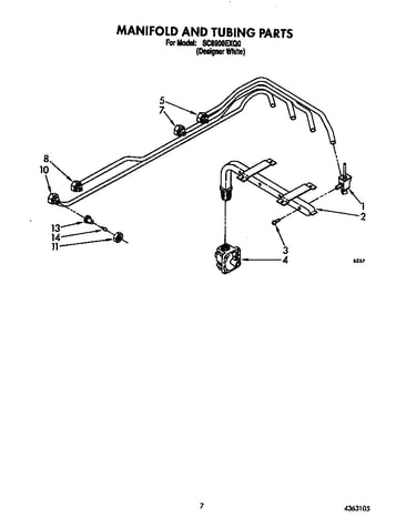 Manifold and tubing