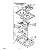 Cooktop module kit