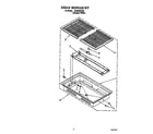 Whirlpool SC8900EXQ0 grille module kit diagram