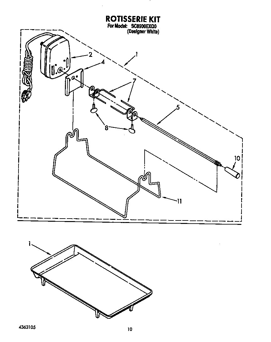 Rotisserie kit