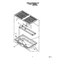 Whirlpool SC8900EXQ1 grille module kit diagram