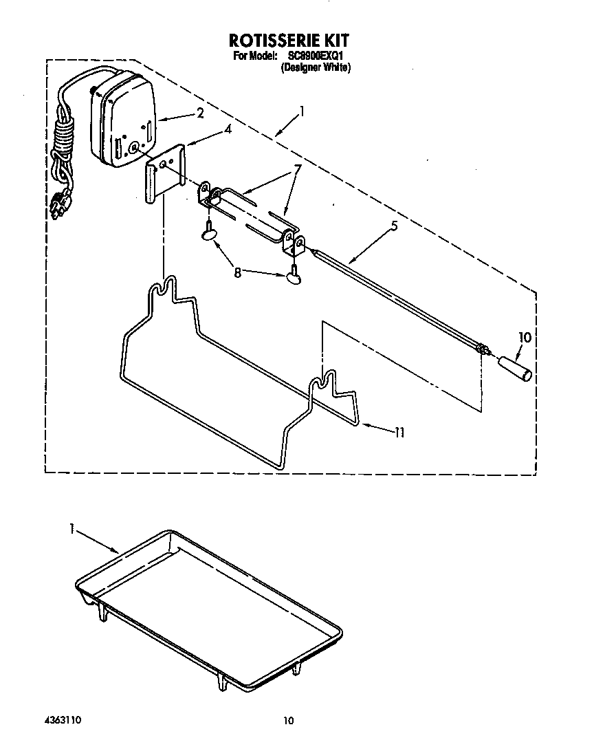 ROTISSERIE KIT