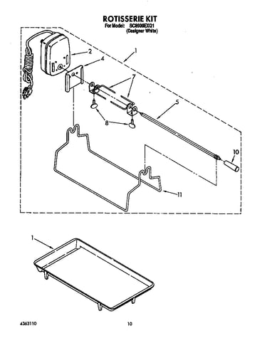 Rotisserie kit