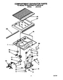 Compartment separator