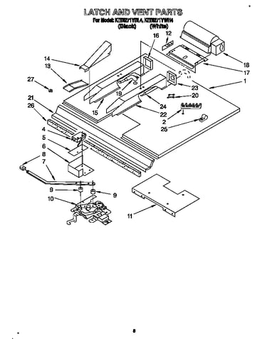 Latch and vent