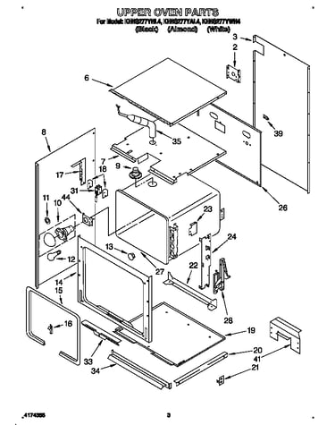 Upper oven