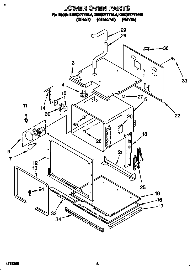 Lower oven