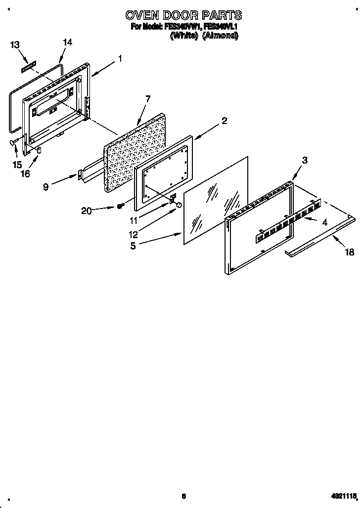 Oven door