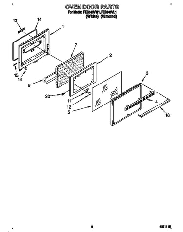 Oven door