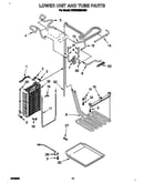 Lower unit and tube