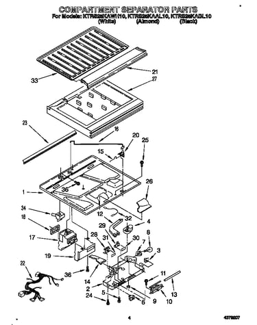 Compartment separator
