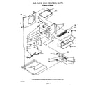 Whirlpool AR1000XW1 air flow and control diagram