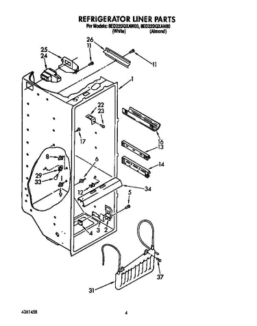 Refrigerator liner