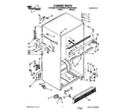 Whirlpool 3ET18ZKXAW00 cabinet diagram