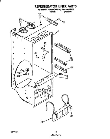 Refrigerator liner