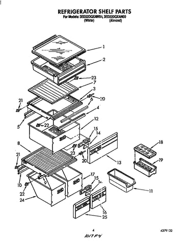 Refrigerator shelf