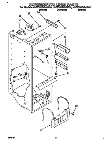 Refrigerator liner