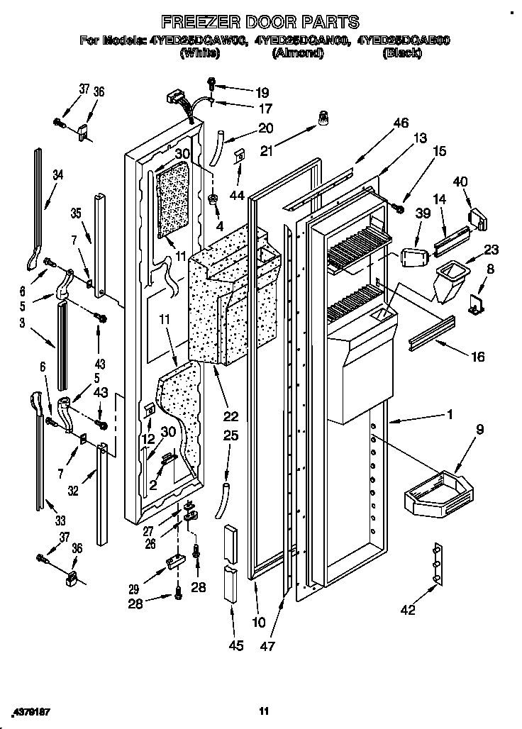 Freezer liner
