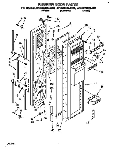 Freezer liner