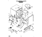 Holiday LUD2100X7 tub assembly diagram