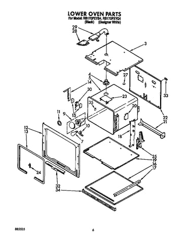 Lower oven