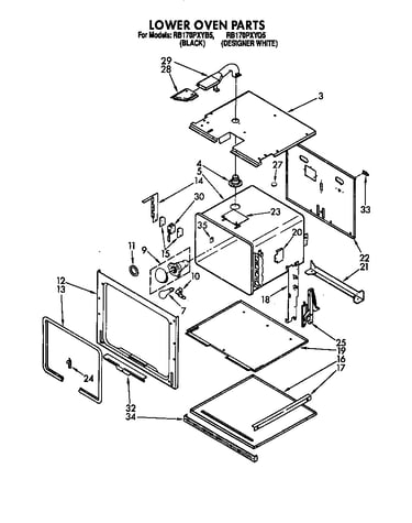 Lower oven
