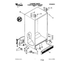 Whirlpool ED22PCXBW00 cabinet diagram