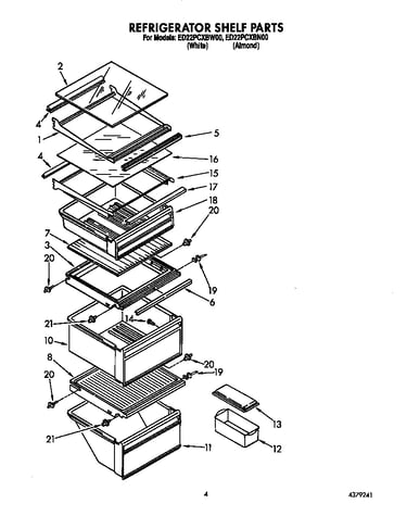 Refrigerator shelf