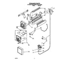 Whirlpool ED22PCXBW00 icemaker diagram