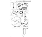 KitchenAid BPAC1800BS0 optional parts (not included) diagram