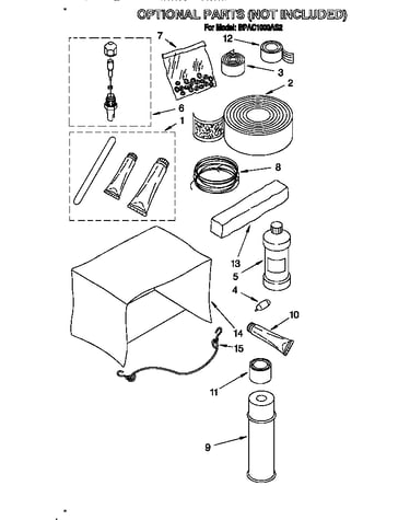 Optional parts (not included)