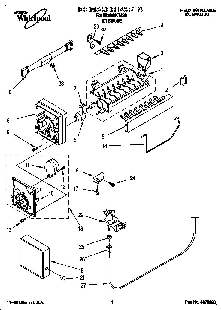 Icemaker assembly