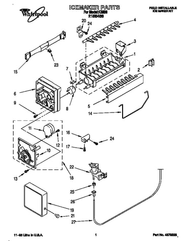 Icemaker assembly
