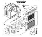 Whirlpool BHAC1800BS0 cabinet diagram