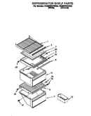 Refrigerator shelf