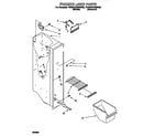 Whirlpool ED22ZRXBW00 freezer liner diagram