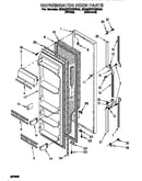 Refrigerator door