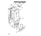 Whirlpool ED22PWXBW00 refrigerator liner diagram