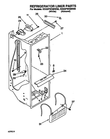 Refrigerator liner