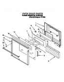 Oven door