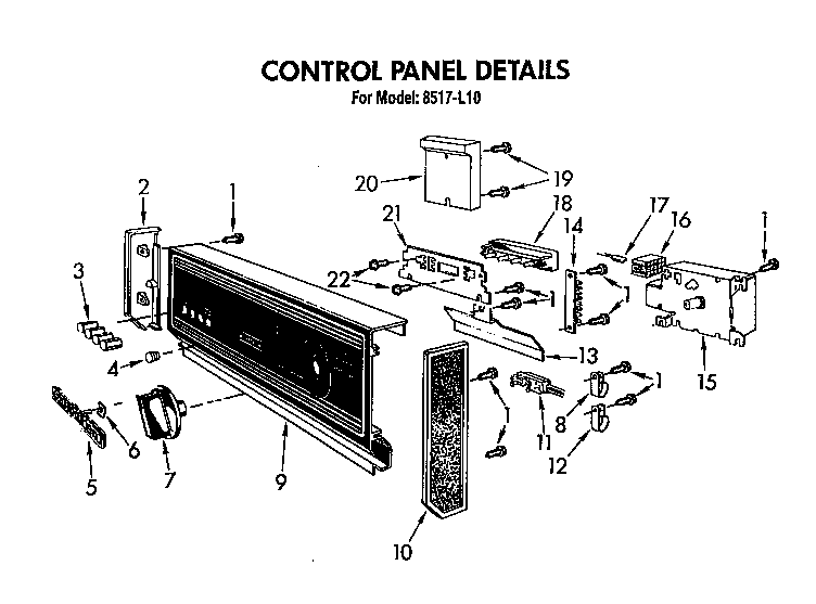 Control panel